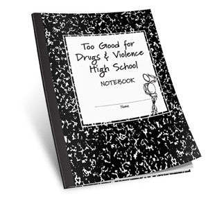 High School Student Notebook English - Pack of 25