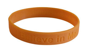"I Believe in Me" Silicone Bracelet