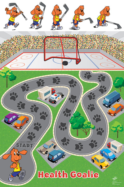 Health Goalie Game Poster