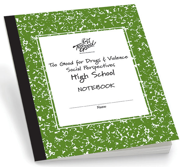 HS4160 - Too Good for Drugs & Violence High School 2021 Edition Student Workbook English - Pack of 30