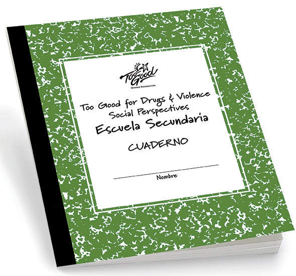 HS4180 - Too Good for Drugs & Violence High School 2021 Edition Student Workbook Spanish - Pack of 5