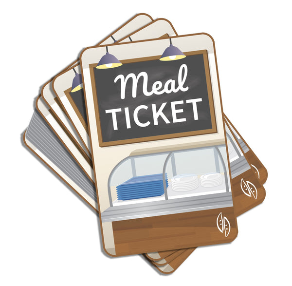Meal Ticket Activity Cards