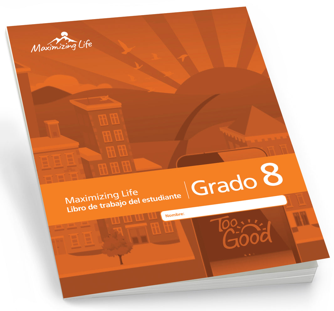 A2810 - TGFD Maximizing Life Grade 8 Student Workbook Spanish - Pack of 5