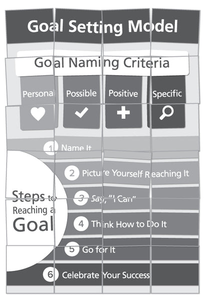 Goal Setting Scramble Puzzle