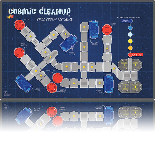 Cosmic Cleanup Game Board