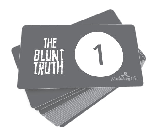 The Blunt Truth Activity Cards