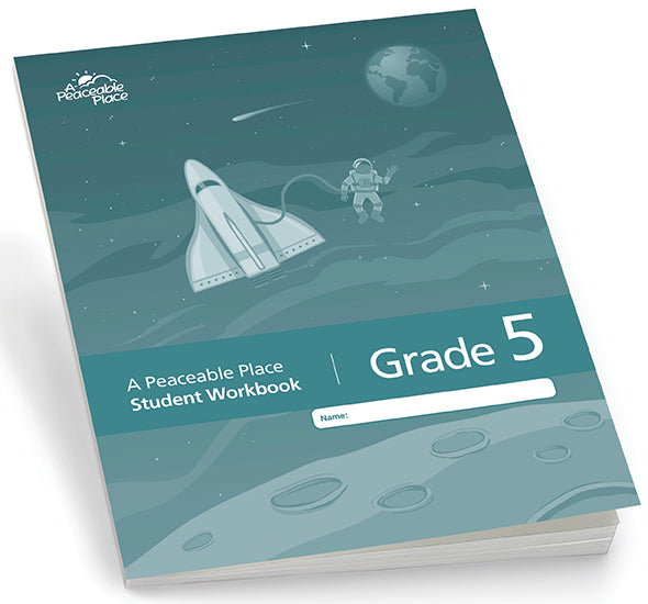 C6505 - TGFV - A Peaceable Place Grade 5 Student Workbook - English Pack of 30