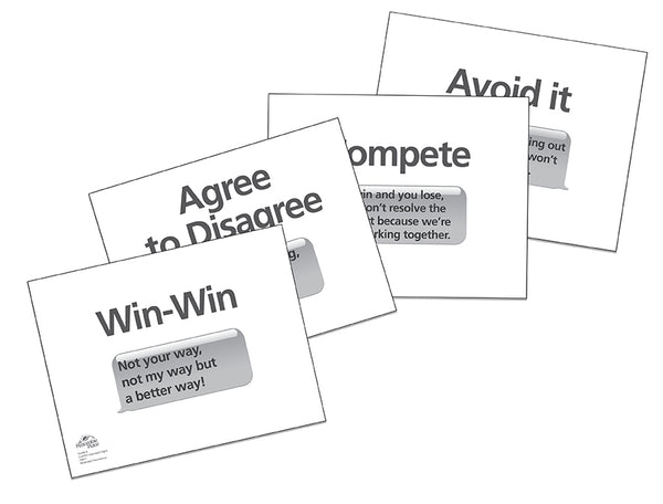 Conflict Strategy Display Cards