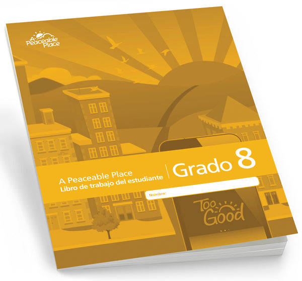 C6810 - TGFV A Peaceable Place Grade 8 Student Workbook Spanish - Pack of 5