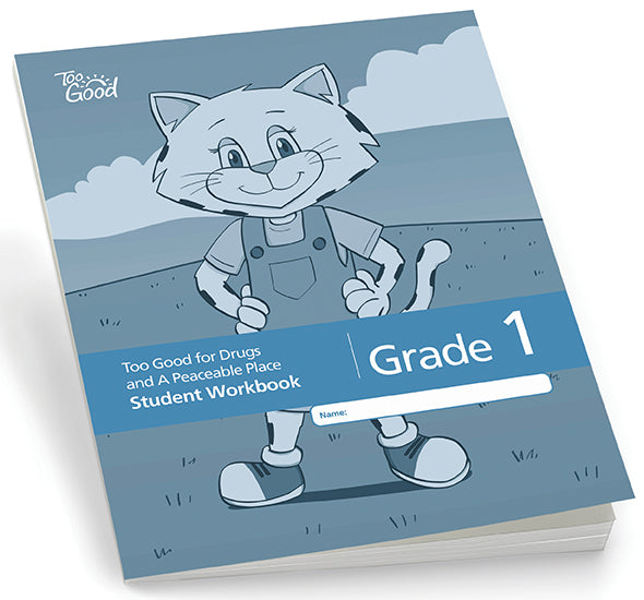 C8170 - Too Good for Drugs & A Peaceable Place Grade 1 Student Workbook English - Pack of 30