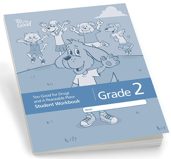 C8270 - Too Good for Drugs & A Peaceable Place Grade 2 Student Workbook English - Pack of 30