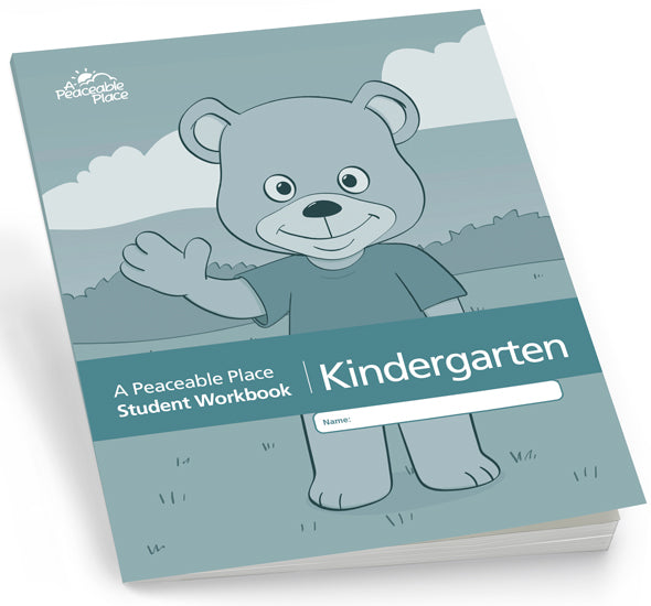 C9030 - TGFV - A Peaceable Place Kindergarten Student Workbook English - Pack of 30