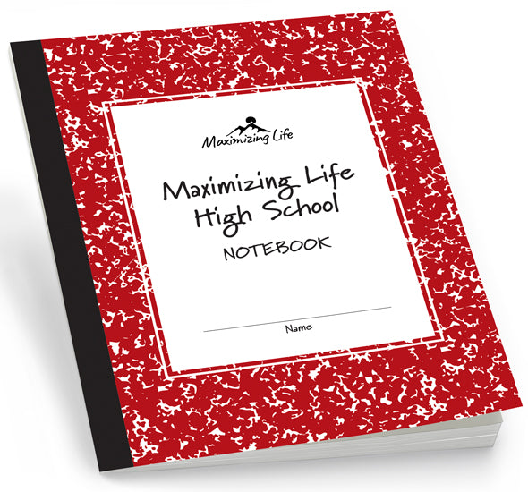 HS3705 - TGFD Maximizing Life High Student School Workbook English - Pack of 30