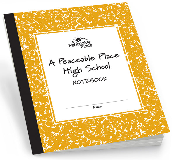 HS4205 - TGFV A Peaceable Place High School Student Workbook English - Pack of 30