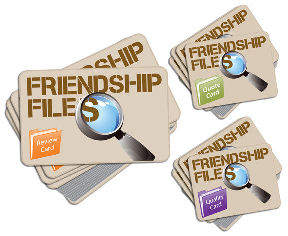Friendship Files Game Cards