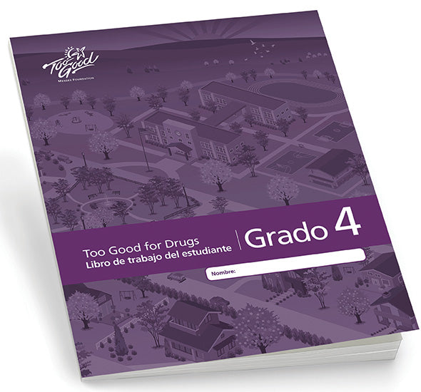 A3480 - Too Good for Drugs Grade 4 Student Workbook Spanish - Pack of 5