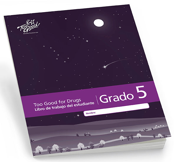 A3580 - Too Good for Drugs Grade 5 Student Workbook Spanish - Pack of 5
