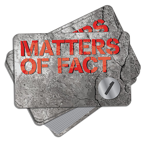 Matters of Fact Game Cards