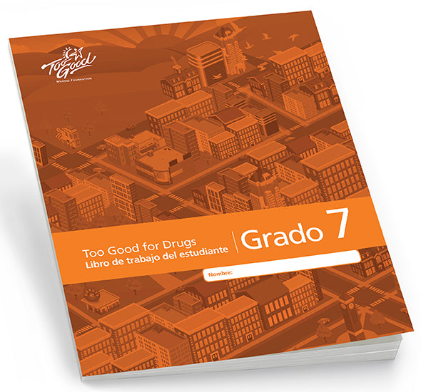 A3780 - Too Good for Drugs Grade 7 Student Workbook Spanish - Pack of 5