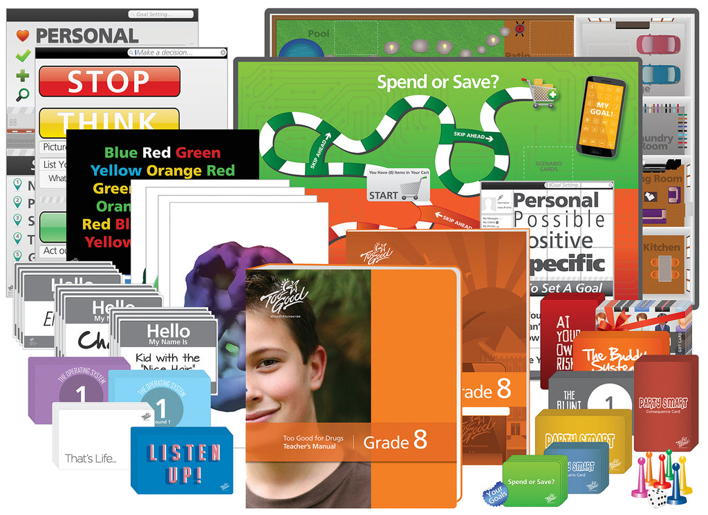 Too Good Programs Self-Efficacy Skills | Substance Abuse Prevention | Too Good Grade 8 ...