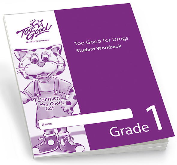 A4125 - Too Good for Drugs Grade 1 Student Workbook English - Pack of 30