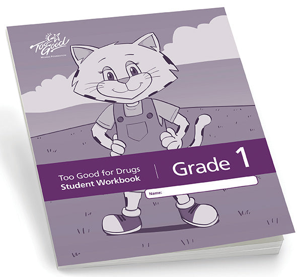 A4135 - Too Good for Drugs Grade 1 - Student Workbook English - Pack of 30