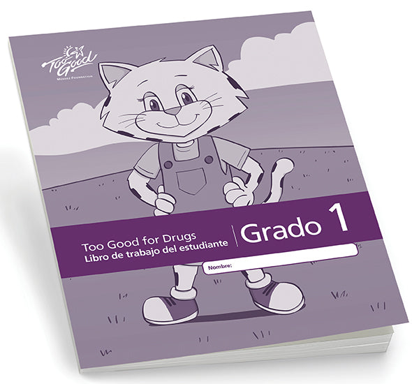 A4180 - Too Good for Drugs Grade 1 - Student Workbook Spanish - Pack of 5