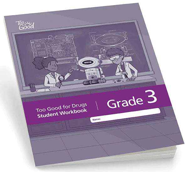 A4335 - Too Good for Drugs Grade 3 Student Workbook English - Pack of 30