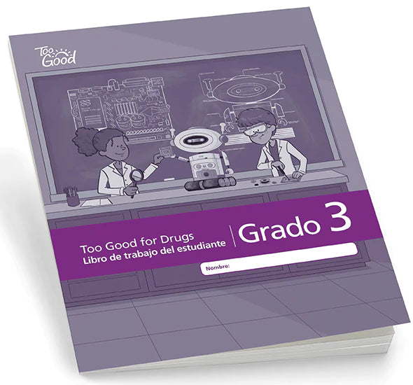 A4380 - Too Good for Drugs Grade 3 Student Workbook Spanish - Pack of 5