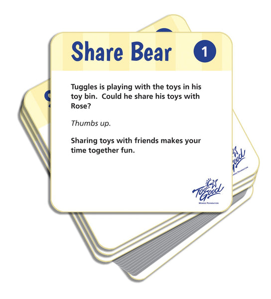 Share Bear Game Cards