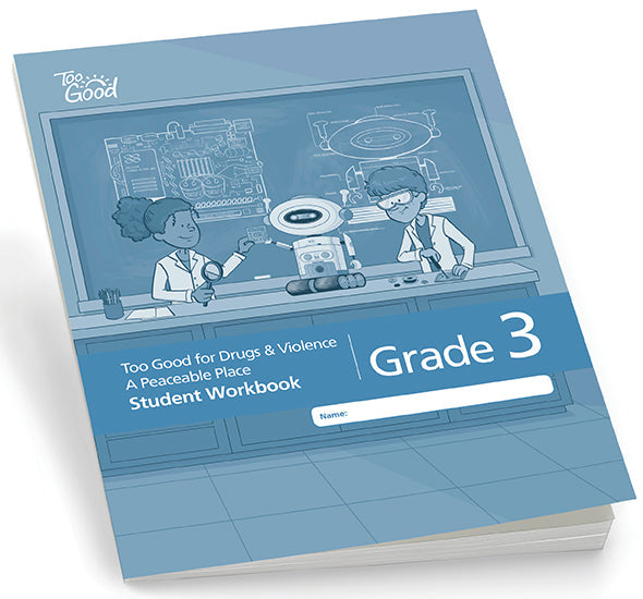 C9360 - Too Good for Drugs and A Peaceable Place Grade 3 Student Workbook English - Pack of 30
