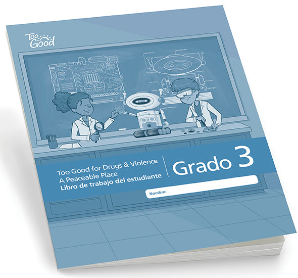 C9361 - Too Good for Drugs and A Peaceable Place Grade 3 Student Workbook Spanish - Pack of 5