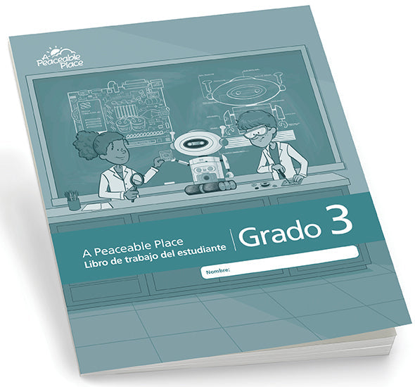 C9380 - TGFV - A Peaceable Place Grade 3 Student Workbook Spanish - Pack of 5
