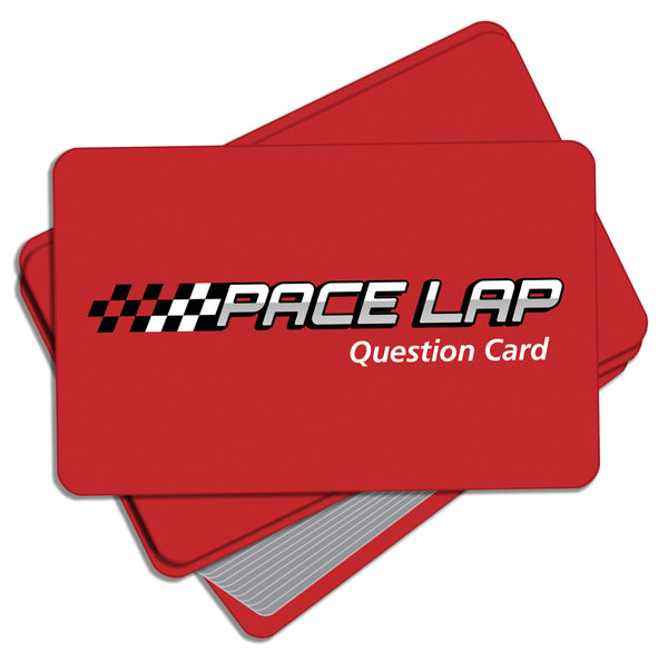 Pace Lap Activity Cards