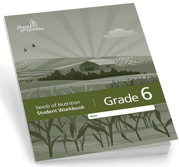 S2630 - Seeds of Nutrition Grade 6 Student Workbook - English Pack of 30